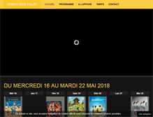 Tablet Screenshot of cinemarenefallet.fr